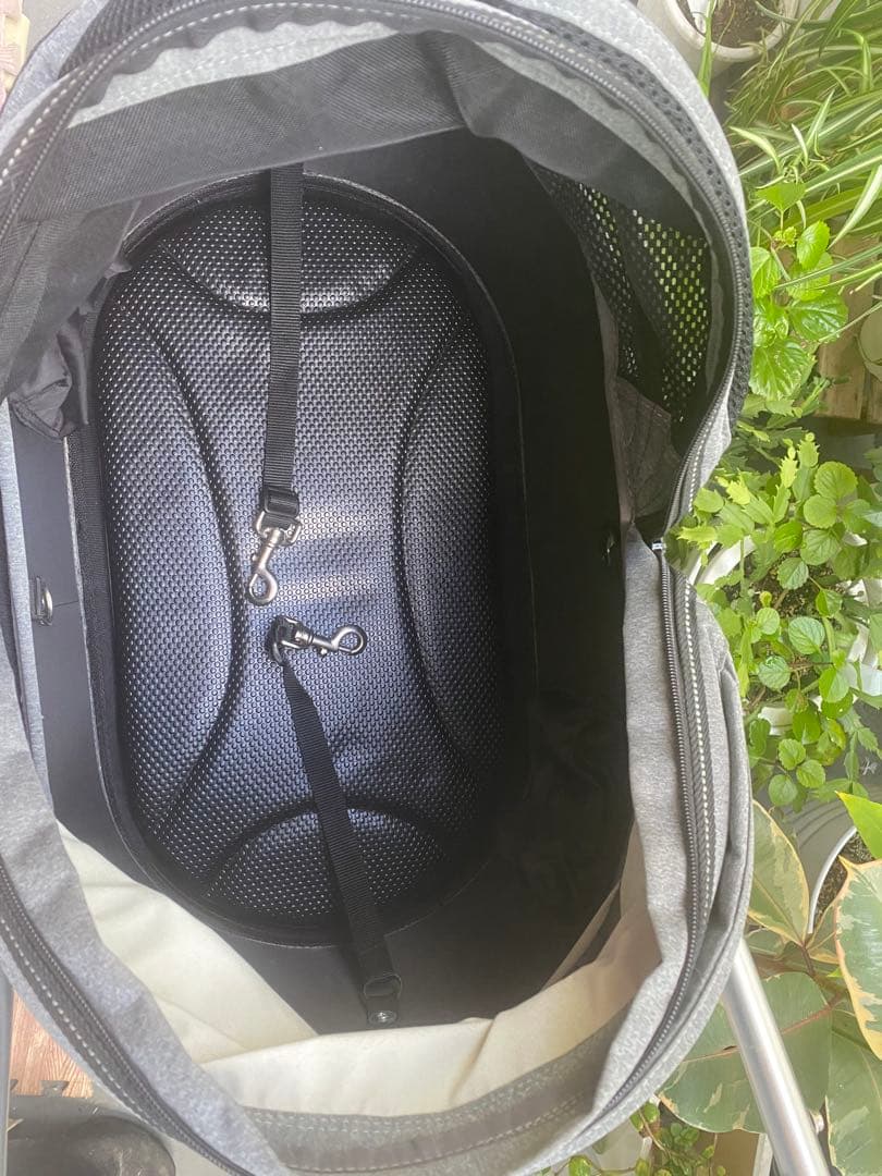 【極美品 】Air BuggyエアバギーDOME2 SM ペットカート グレー