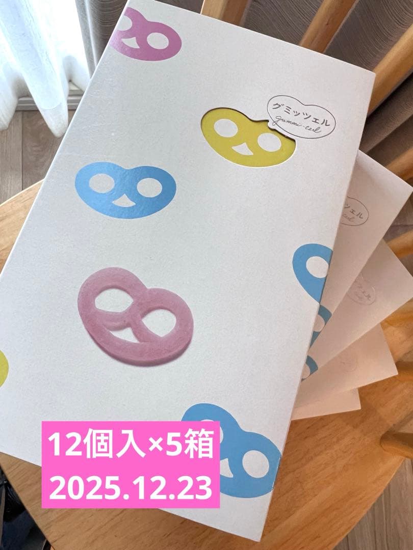 ★人気★ グミッツェルBOX 12個入り　5箱セット　ヒトツブカンロ