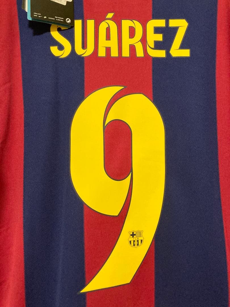 【正規品】ルイス・スアレス　バルセロナ　14/15 ホームレプリカ
