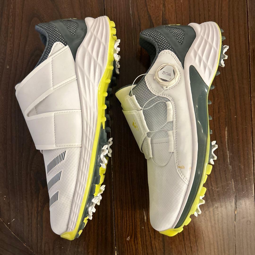 【25.5cm】adidas ゴルフシューズ SUPERSTAR ホワイト