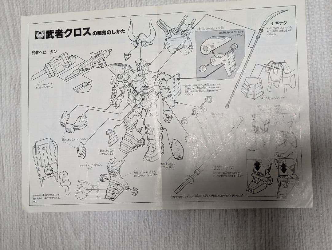 初期箱リアルタイプガンダムクロス武者頑駄無摩亜屈　ムシャガンダムマークツー未使用