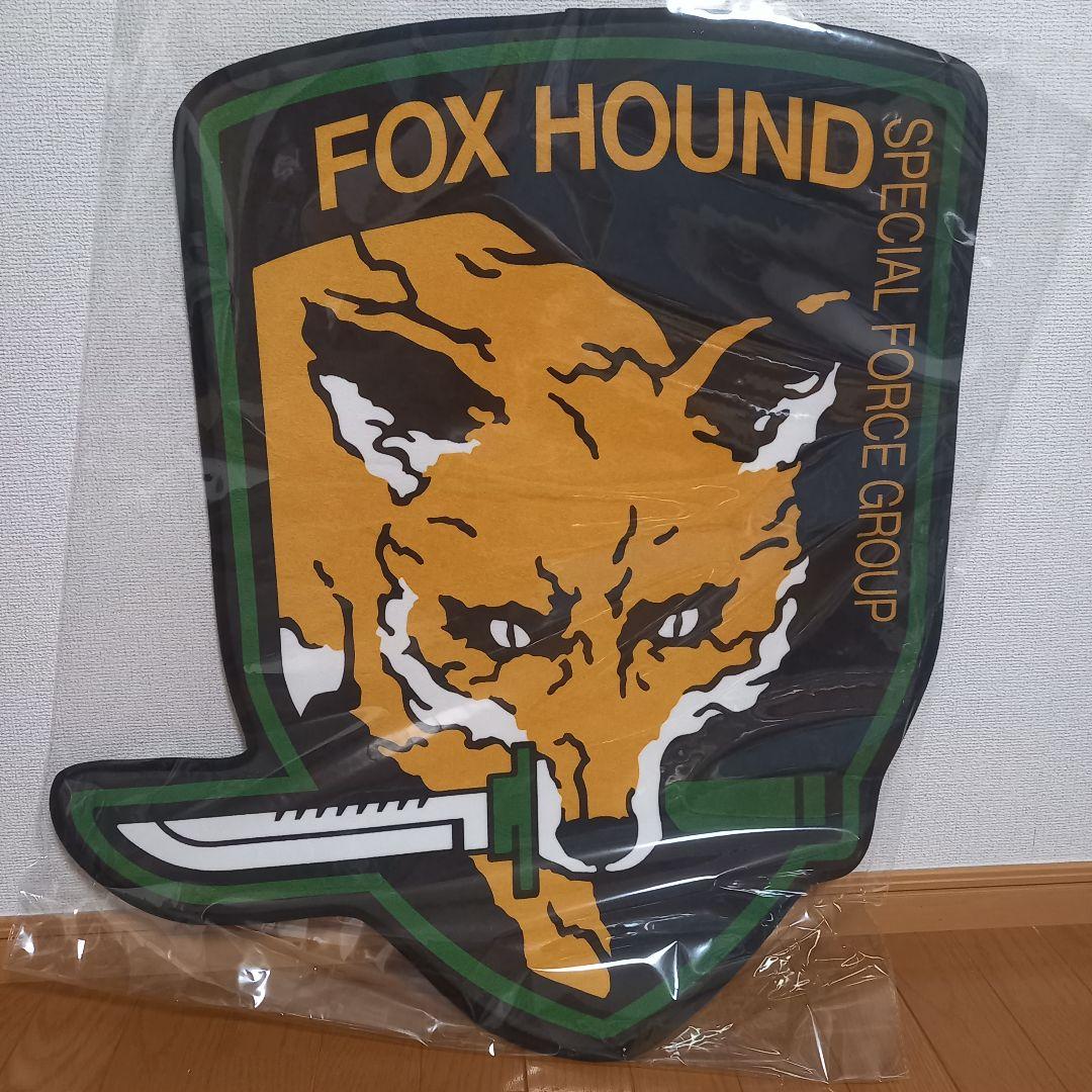 L GEAR SOLID メタルギア フロアマット 部隊章 FOX 部屋