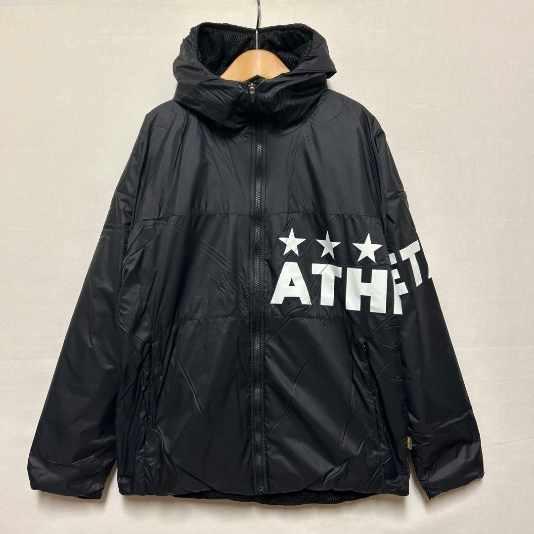 150cm アスレタ ジュニア 裏地付ウインドジャケット ブラック