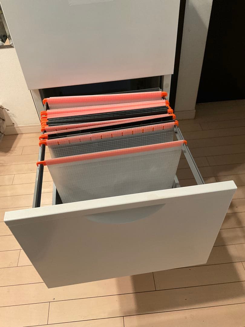 キャビネット ハンギングファイル収納　事務所　棚　オフィス家具