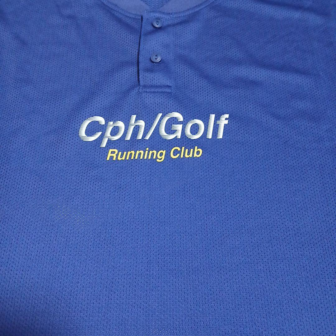 新品未使用!!! Cph/Golf シャツ 青