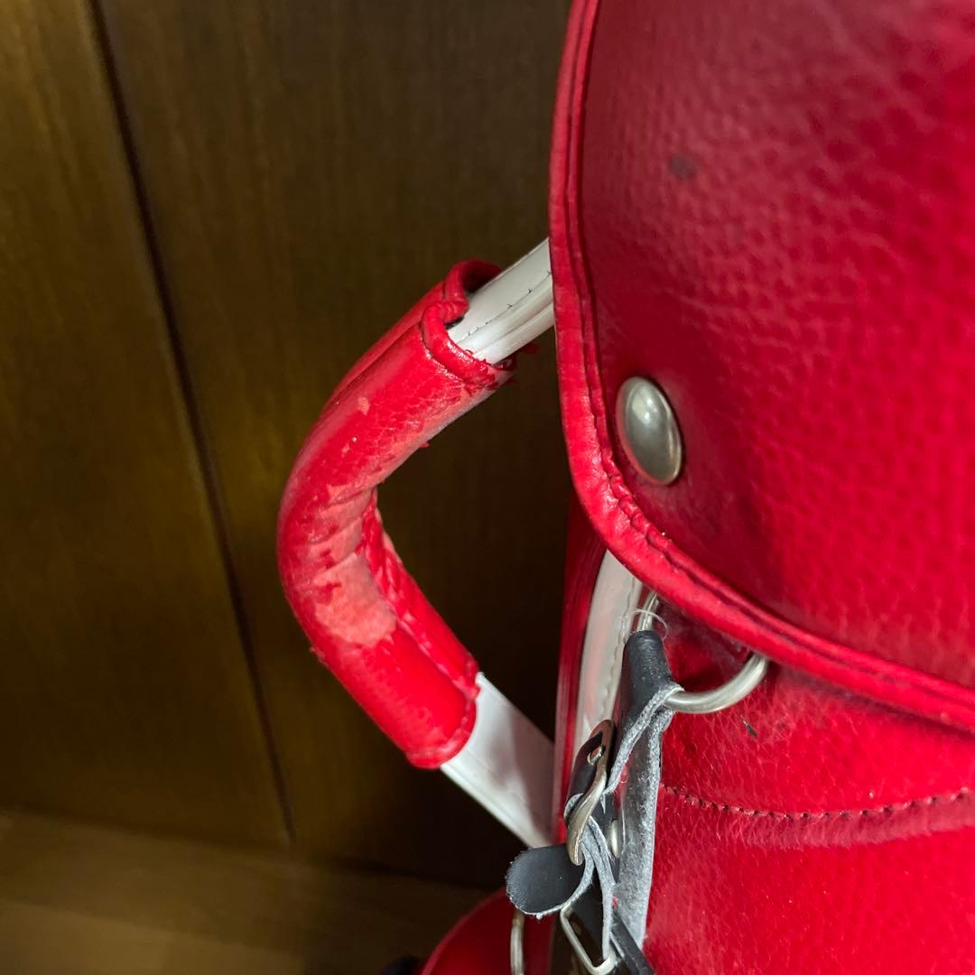 Titleist キャディバッグ 赤