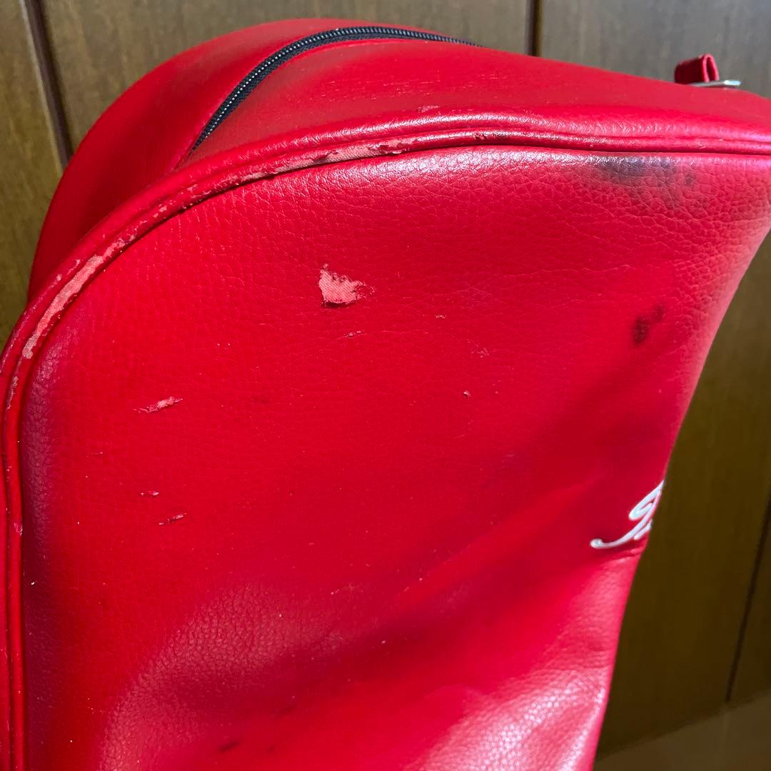 Titleist キャディバッグ 赤