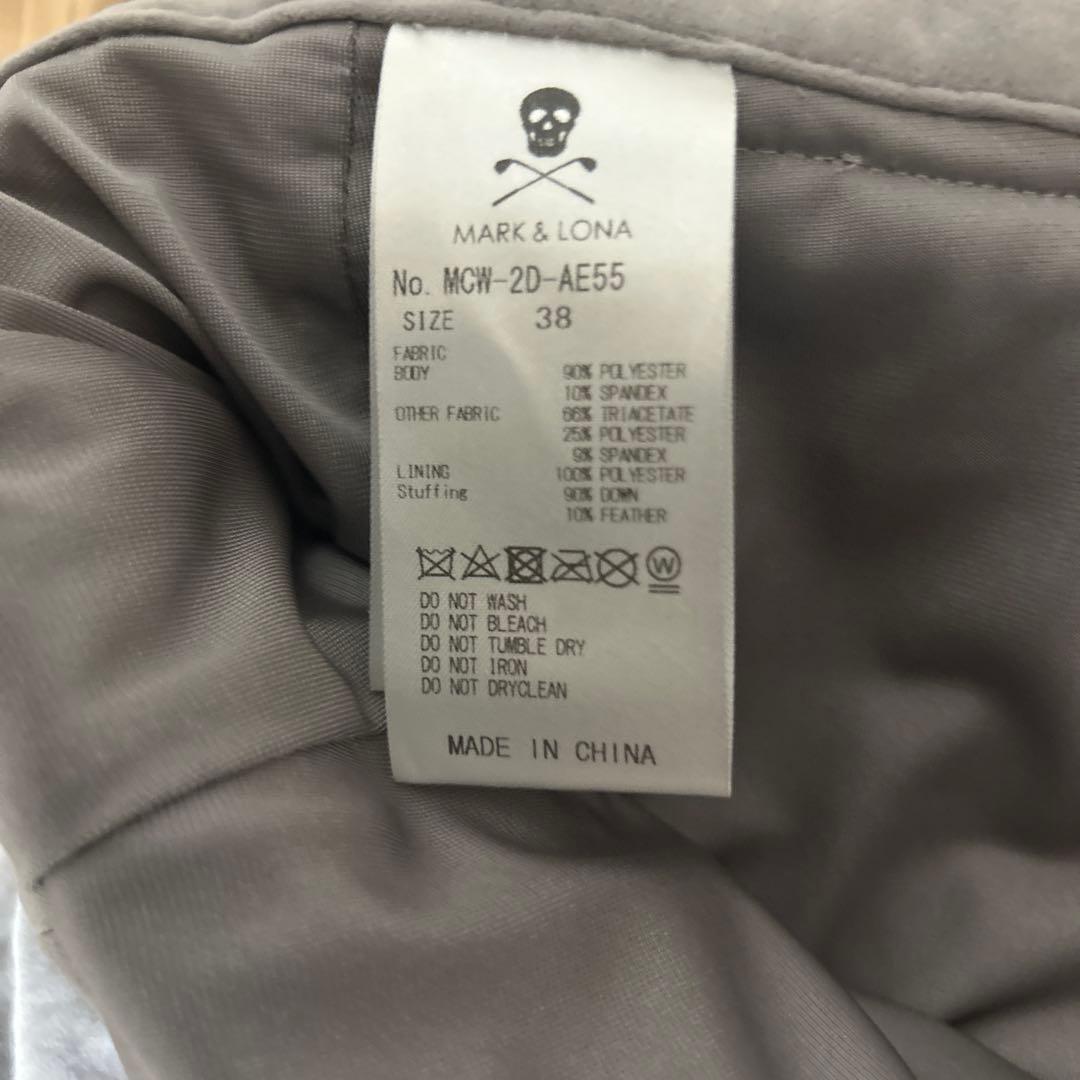 MARK & LONA ダウンスカート　　38 M