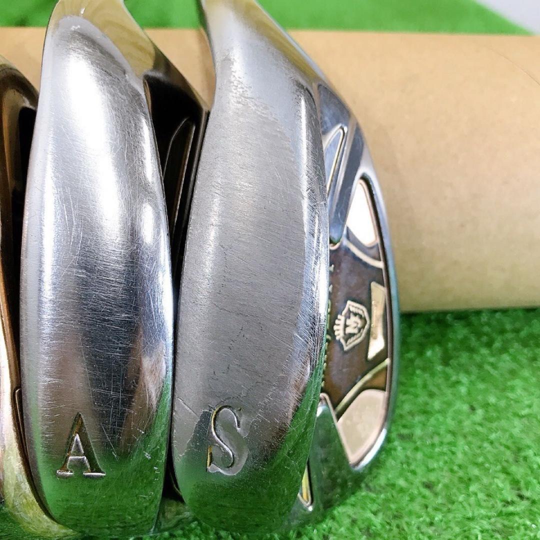 チ66★マジェスティ ロイヤルLV 7本アイアンセット 金 純正 MAJESTY