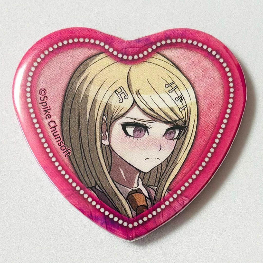 ダンガンロンパ ナンジャタウン テレ顔 照れ顔 ハート缶バッジ 赤松楓