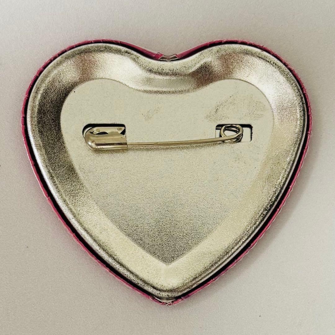 ダンガンロンパ ナンジャタウン テレ顔 照れ顔 ハート缶バッジ 赤松楓