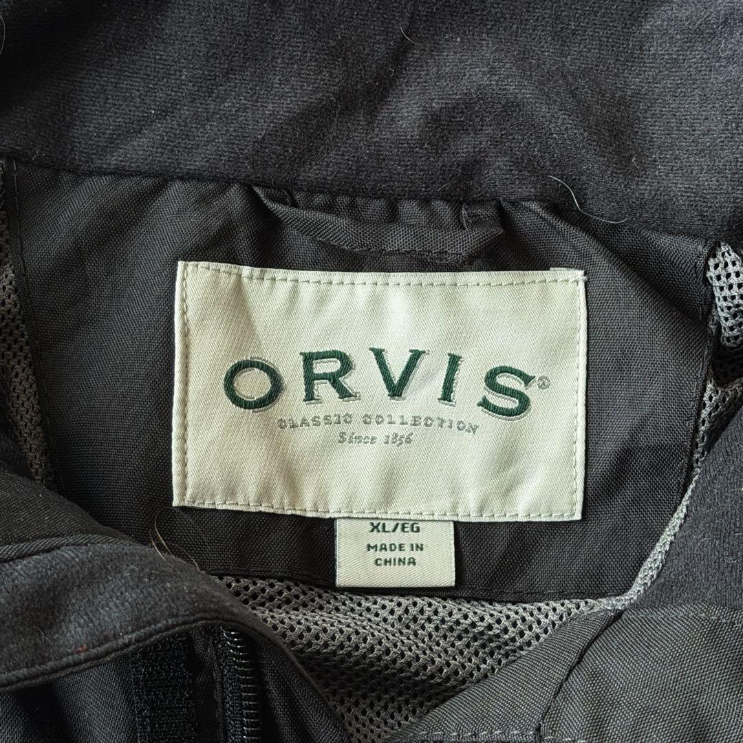 ORVIS ナイロンジャケット y2k ノームコア 90s XL 短丈ワイド