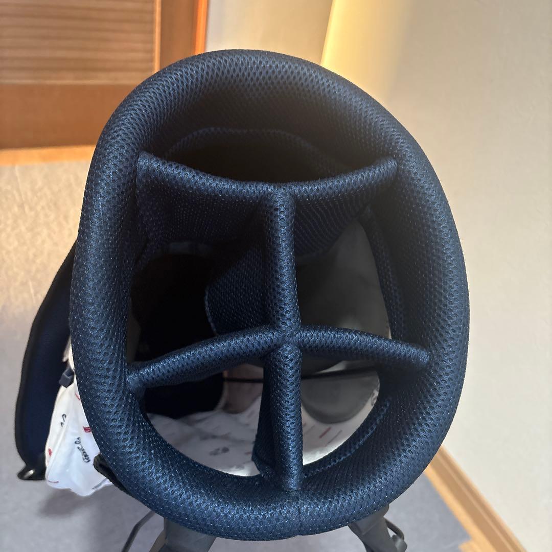 ぷりけつAdmiral キャディバッグ ホワイト