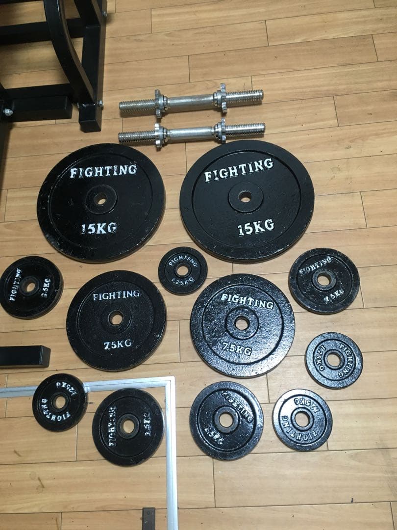 FIGHTING ROAD ベンチプレスセット70Kg 引き取り限定