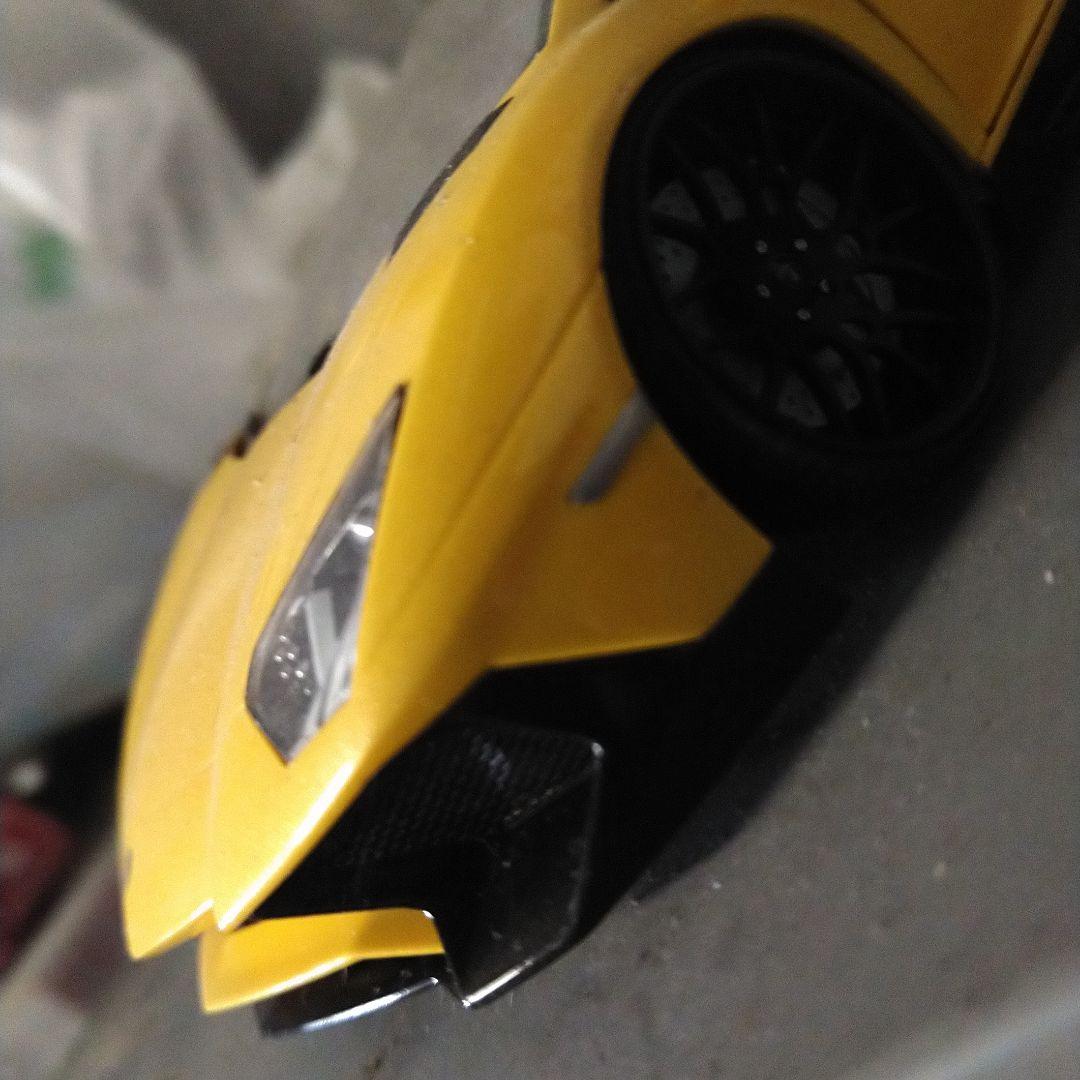 アオシマ1/24ランボルギーニアヴェンタドールSVプラモデル完成品