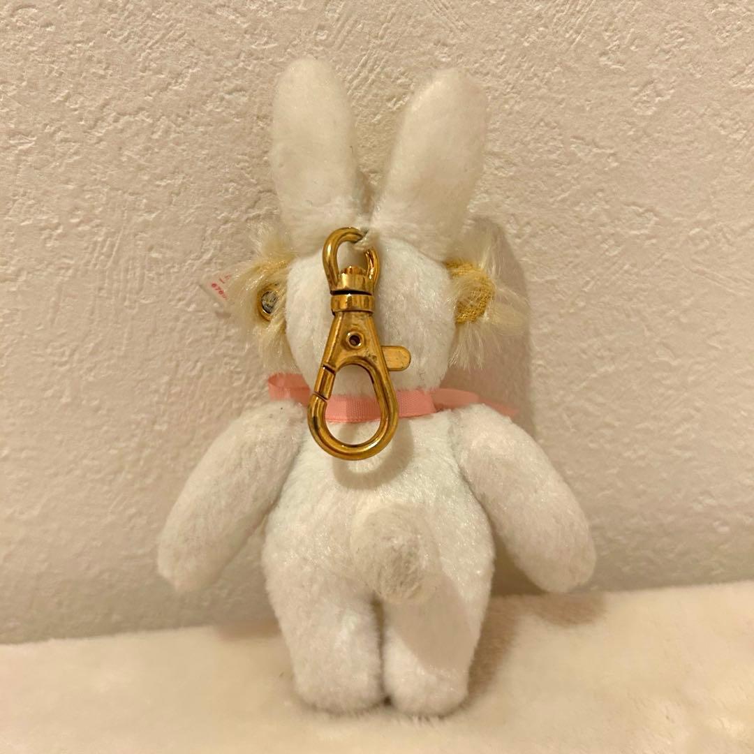【週末セール】Steiff バニー　テディ　ぬいぐるみ　キーホルダー　日本限定