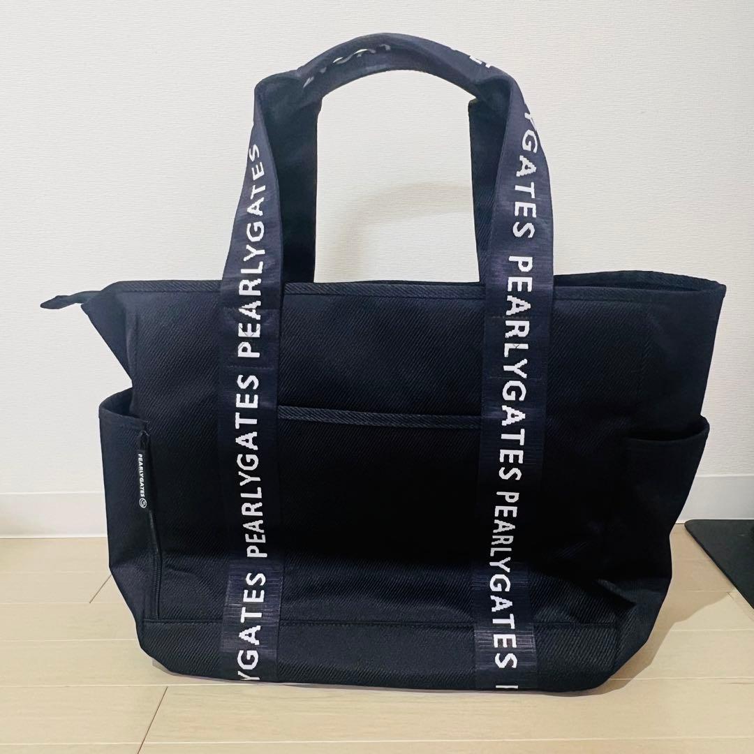 【新品未使用】PEARLY GATES ネイビー　ロッカーバッグ