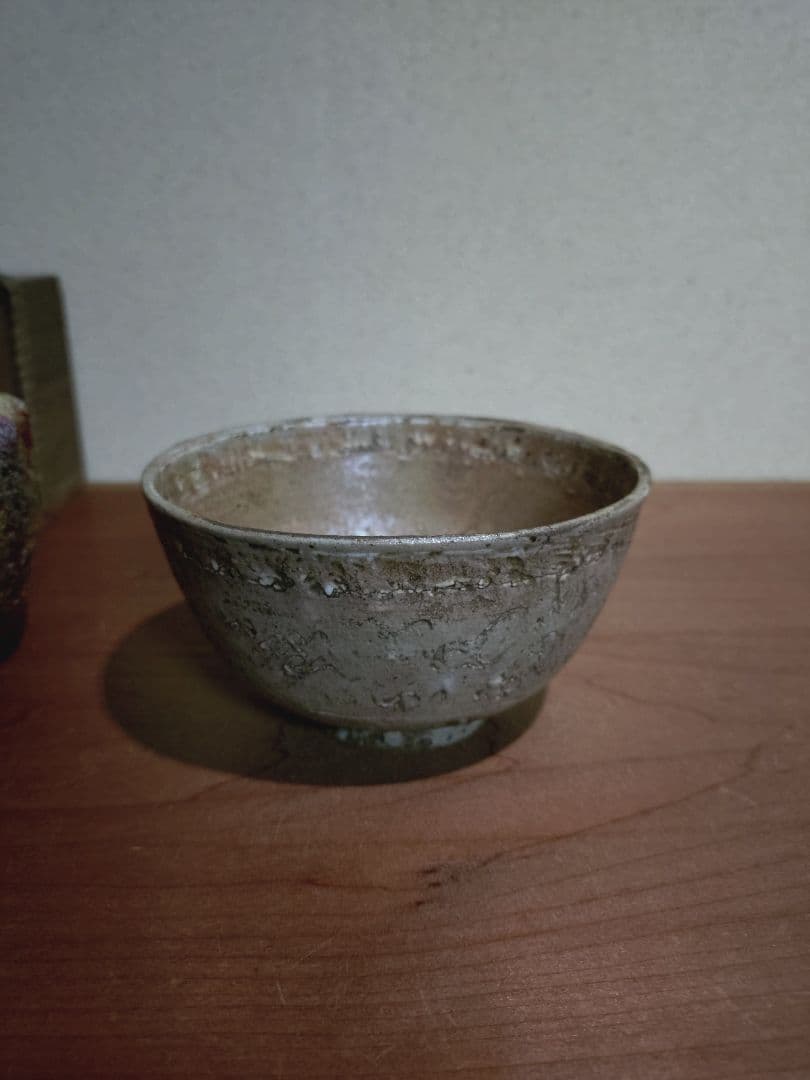 李朝 御本三島 雲龍紋 象嵌 茶碗 茶道具