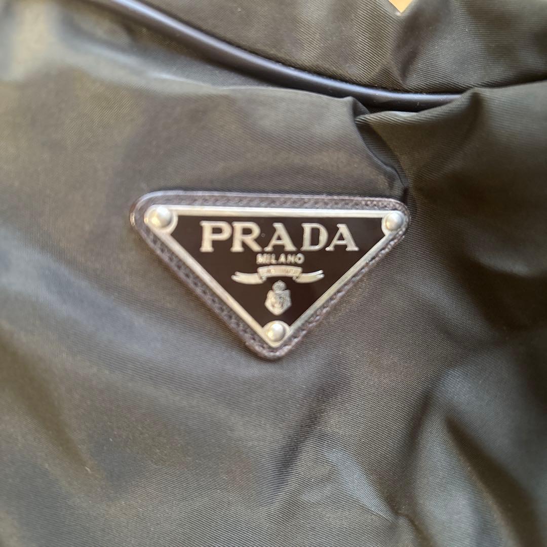 PRADA ブラック ボストンバッグ