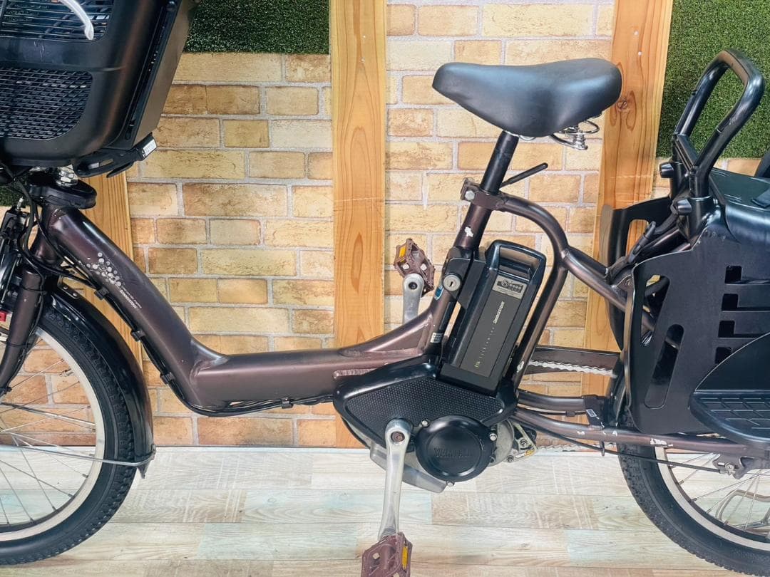 ブリヂストン No1モデル ブラウン系 子供乗せ電動アシスト H3380