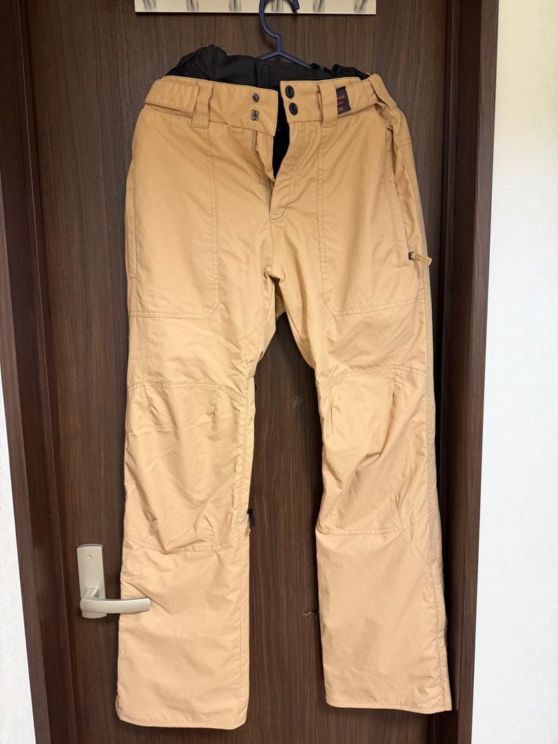 kissmark スノーボードウェアセット 黒とベージュ