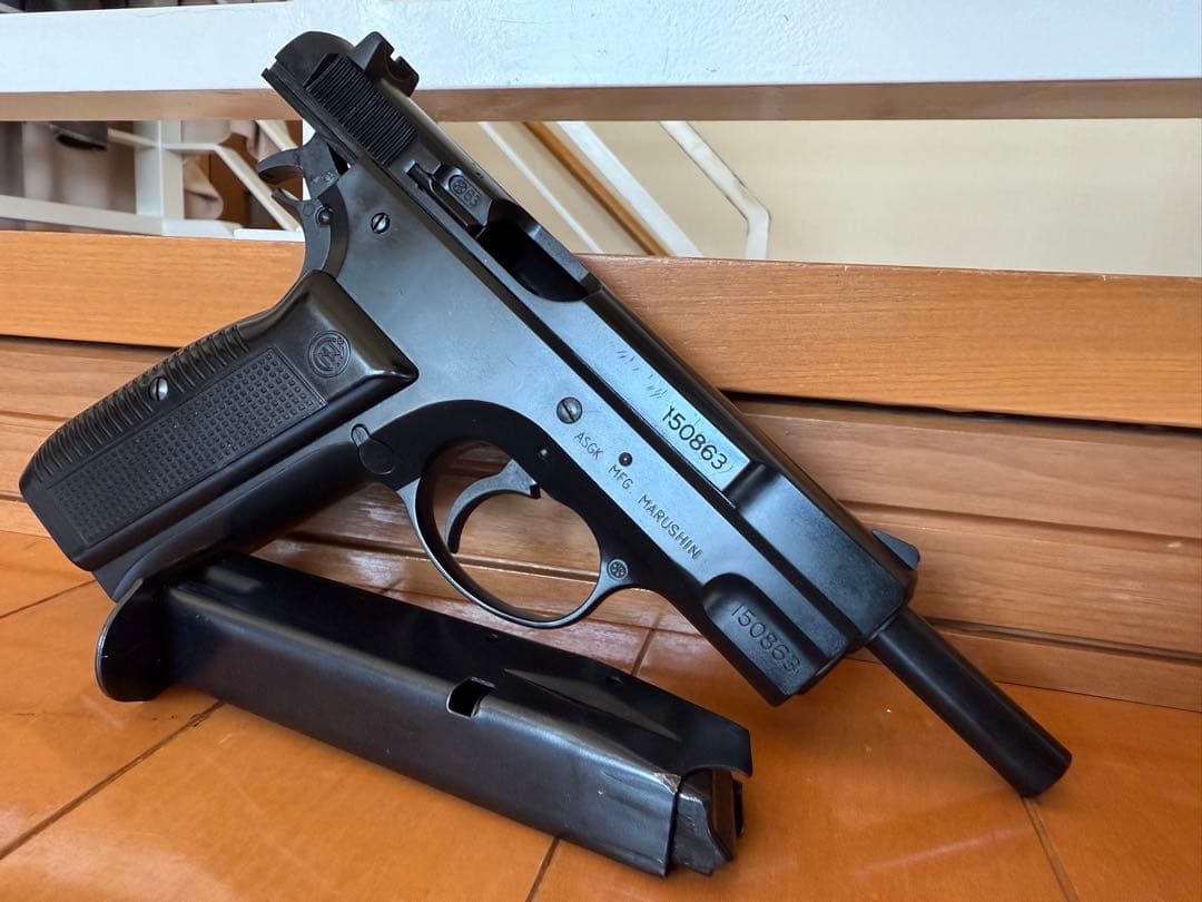 マルシン cz75 排莢式 カート式 ガスガン ガスブロ リアルカート マルイ