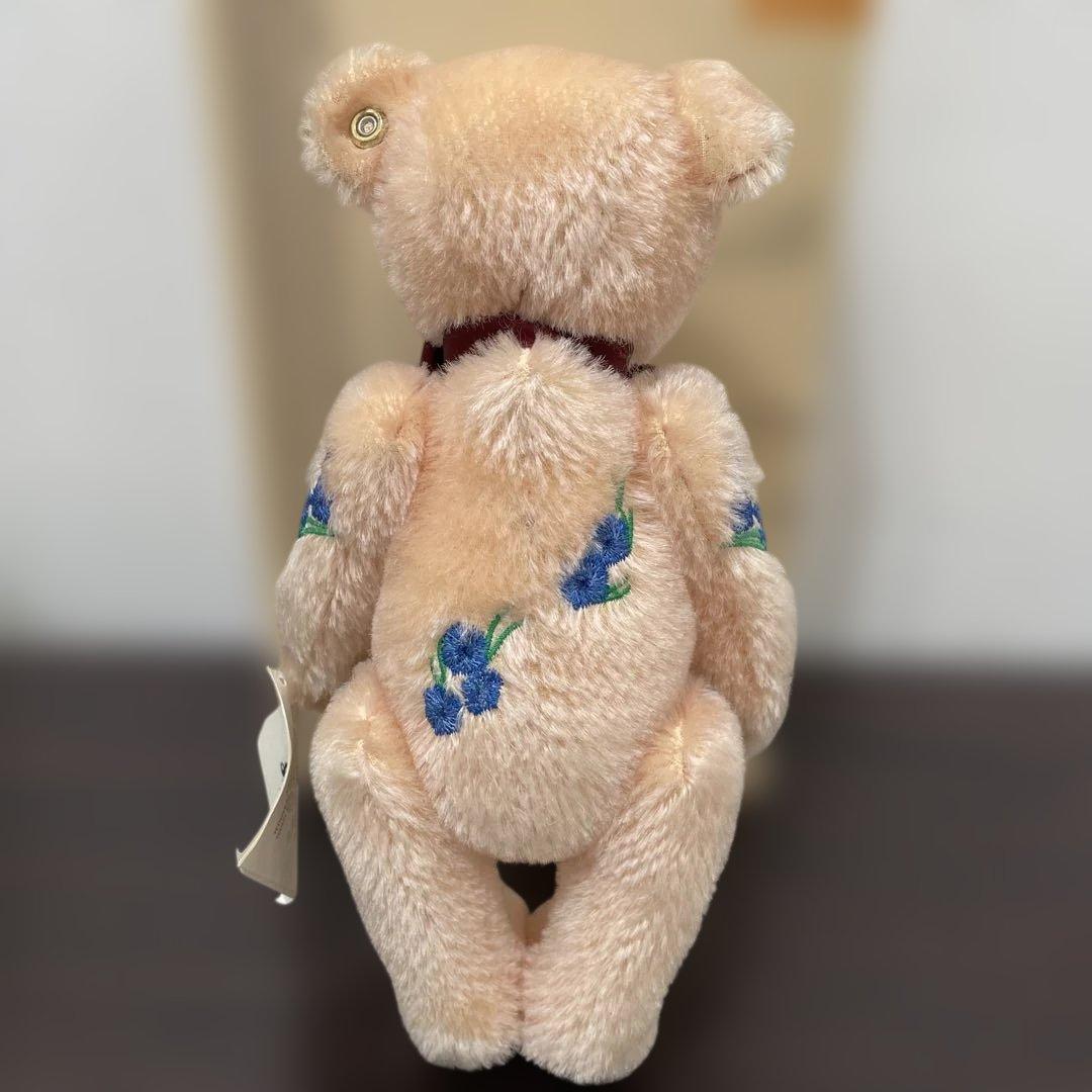 【美品】【希少品】Steiff 花柄刺繍 ぬいぐるみ 約30cm