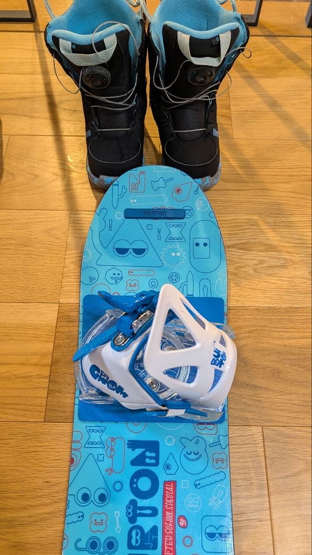 バートン　スノボ4点セット　アフタースクール　90㎝