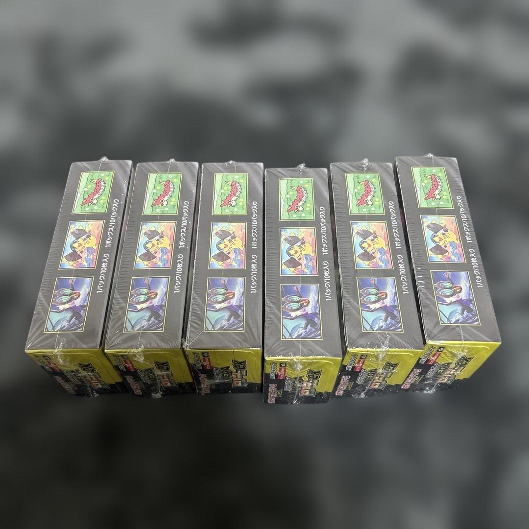 ポケモンカード MEGAハイクラスパック ドリームex 6BOXシュリンク付き