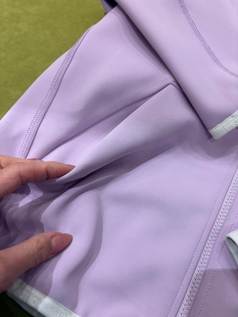レザレクション ラベンダー フード付きジャケット
