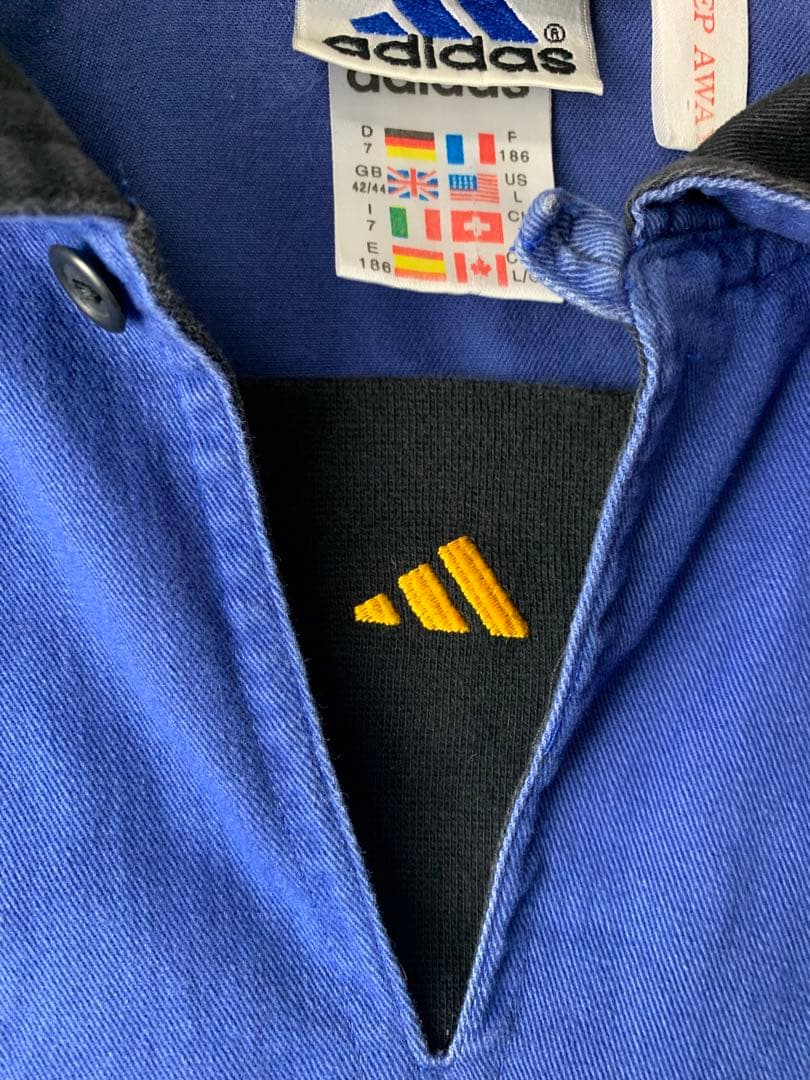 90s adidas ヴィンテージ ニューカッスル　ドリルトップジャケット