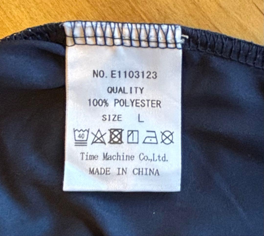 ELDORESO✰ランニングロングTシャツ✰Ｌサイズ✰ネイビー