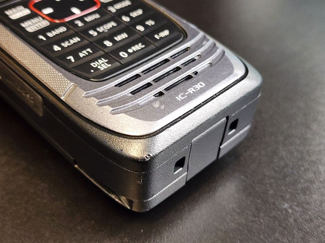 ICOM IC-R30 美品 クローニングソフトウエア付き