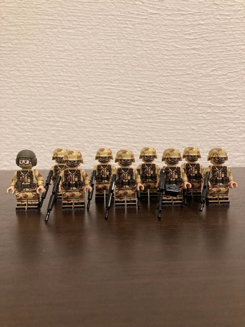 【ok】minifigco湾岸戦争ミニフィグ