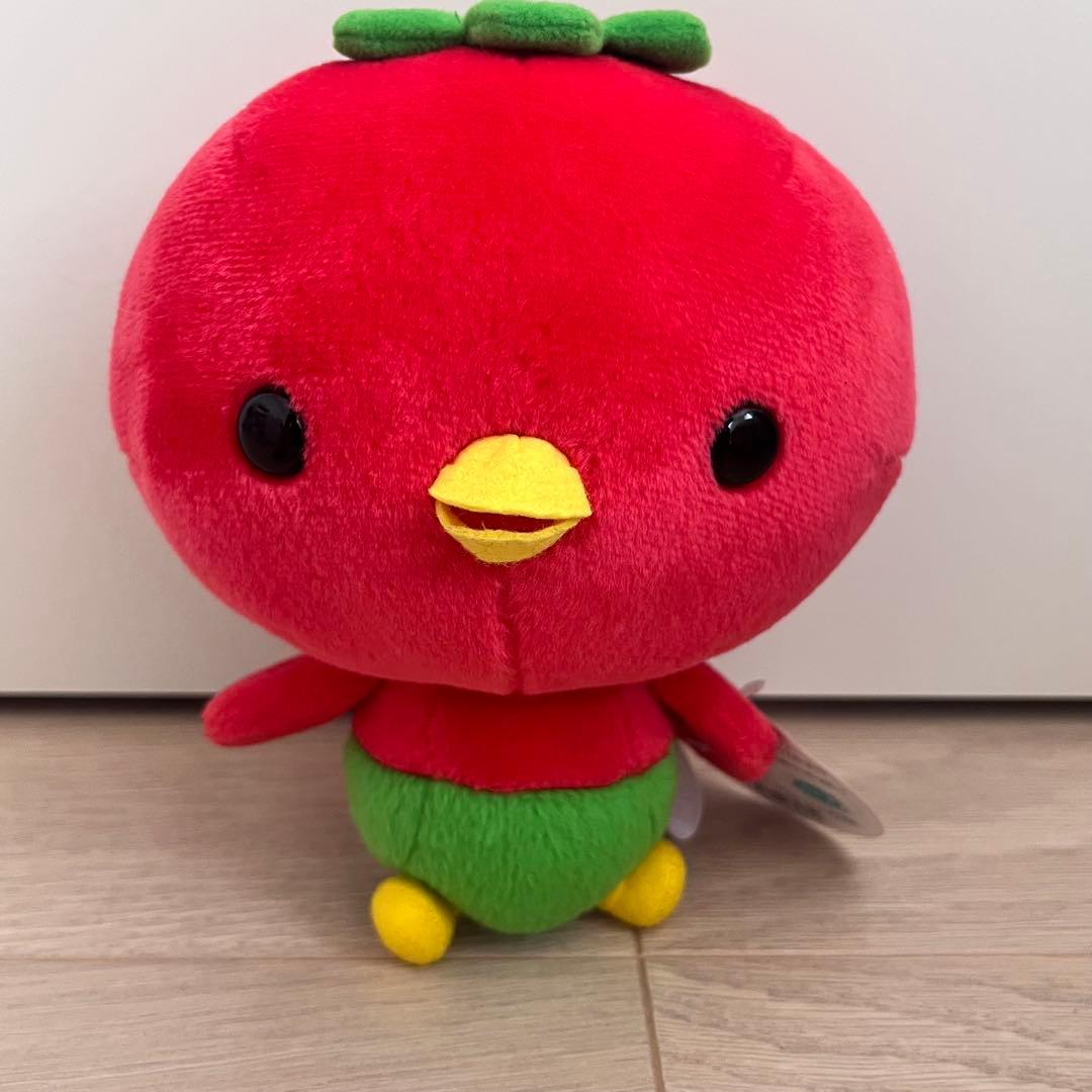 激レア　新品　サンエックス トマトリちゃん ぬいぐるみ　レトロ　タグ付き