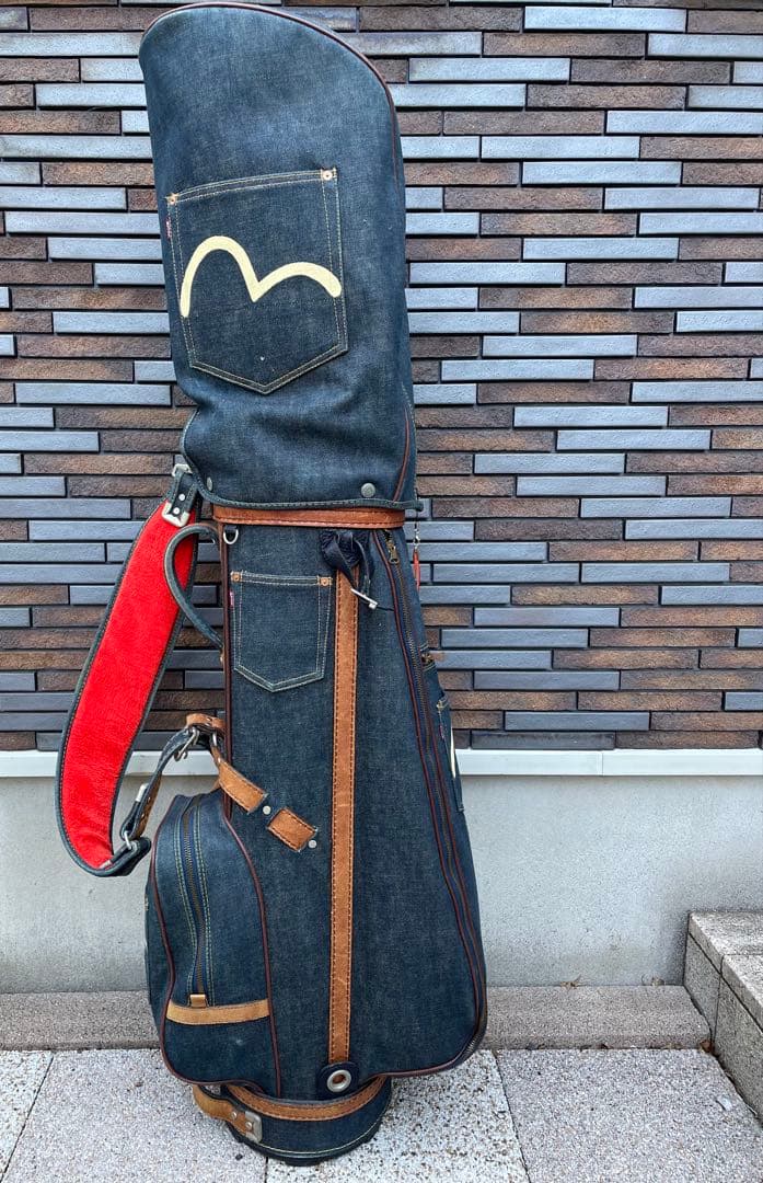 EVISU エヴィス ゴルフ　キャディバッグ　初期モデル