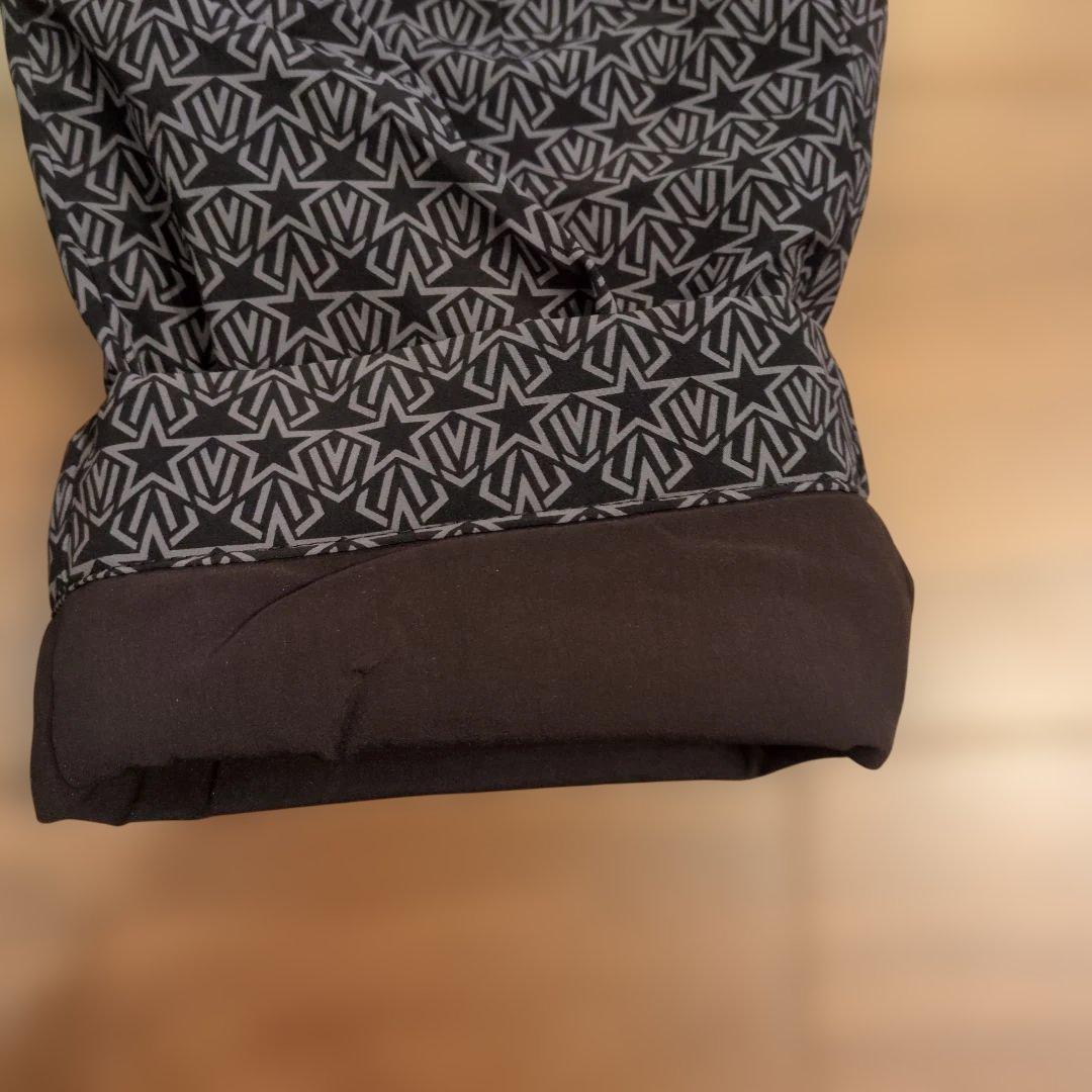 23区GOLF ゴルフ 撥水 高保温 総柄 中綿入ストレッチ ナイロン パンツL