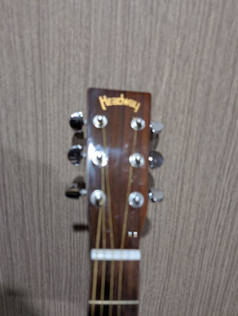 良音/Headway　HCF-28SB 改エレアコ　弦低め　ケース付