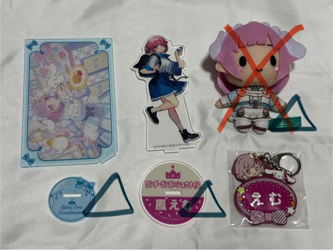 プロセカ 鳳えむ 缶バッジ サンリオ 色紙 ぱしゃこれ ヴァイス まとめ売り