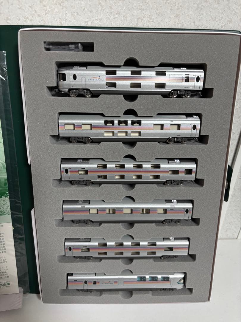 KATO Nゲージ10-399E26系特急寝台客車「カシオペア」 6両基本セット