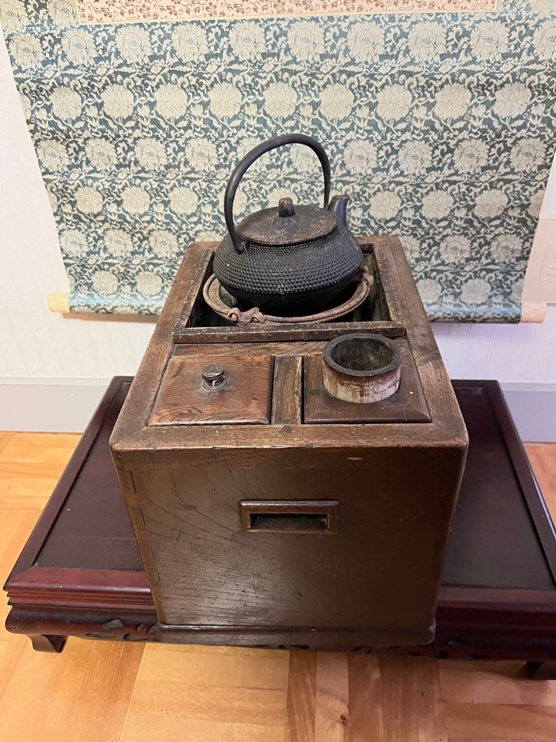 茶道具セット　鉄瓶　茶掛