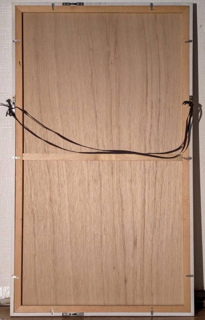 【真作】絵画　日本画　佳人立姿　優美なる大和の美　古典的美の余韻　Y130