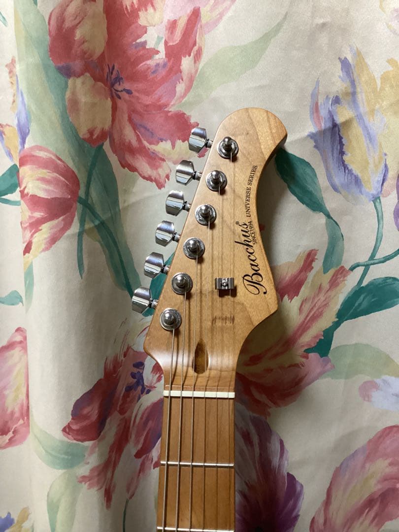 バッカスBacchusストラトキャスター ローステッドメイプル エレキギター