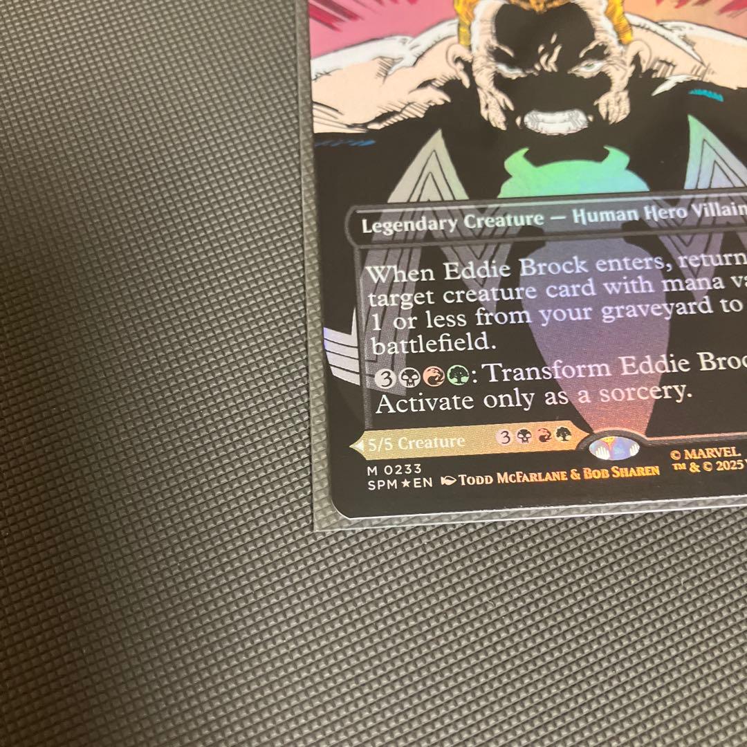 エディ・ブロック/Eddie Brock ボーダレスfoil