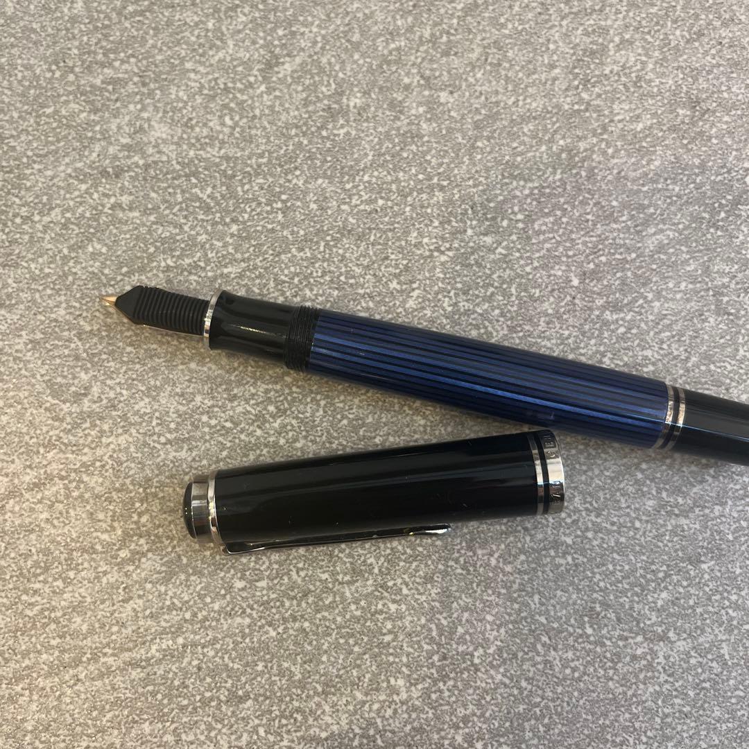 ペリカン スーベレーン M805 万年筆 ブルーストライプ
