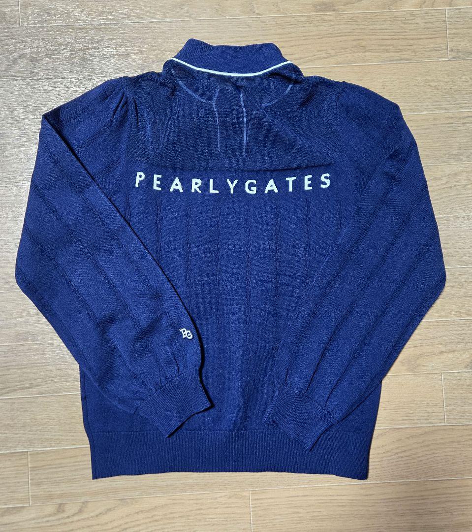 近年モデル❣️未使用❣️PEARLY GATESパーリーゲイツ長袖薄手ニット❣️