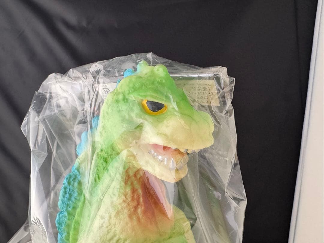 POPY ブルマァク ジャイアントゴジラ ソフビ 蓄光 東京タワー付き