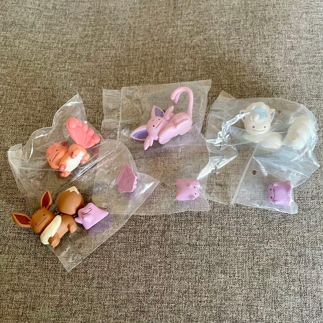 へんしんメタモン　ガチャ　フィギュア4個セット