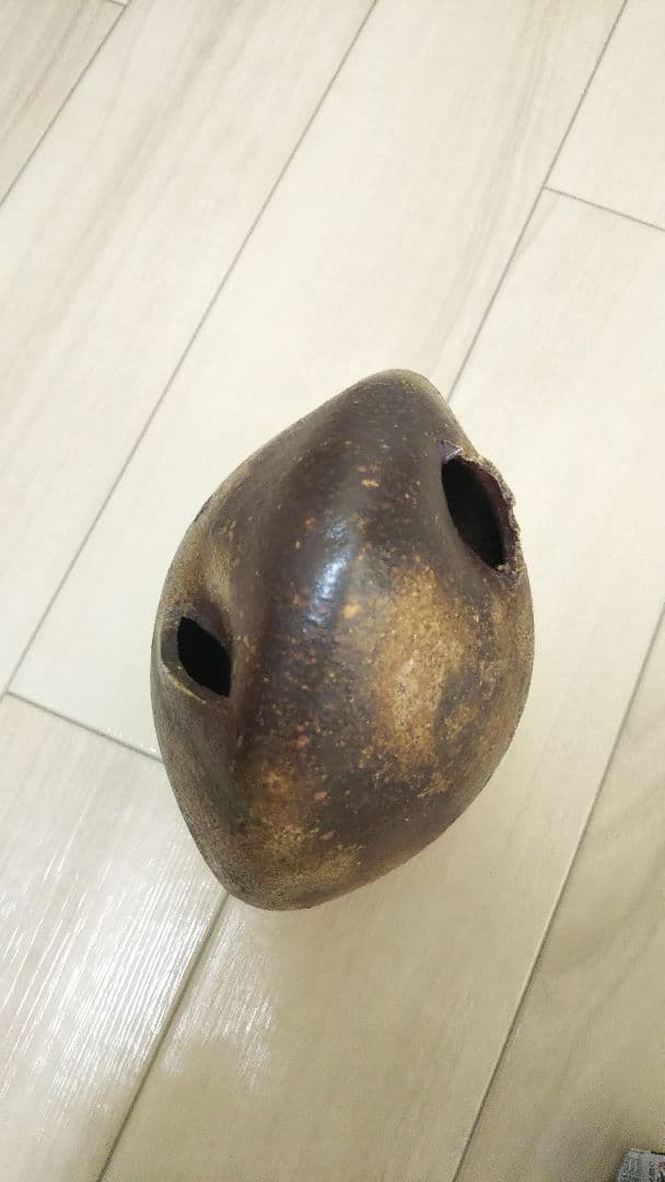 備前焼 花瓶 奥本丸味