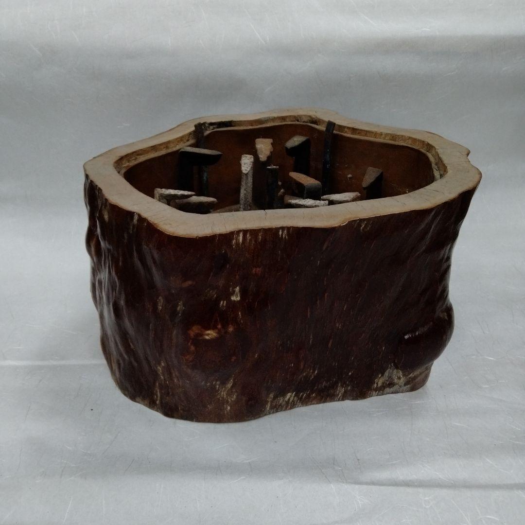 天然木　火鉢　五徳　まとめ売り　切り株レトロ